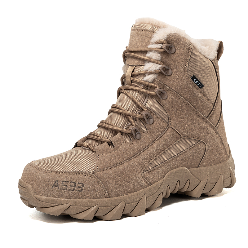 Waterproof Winter Boot - Sepatu Taktis Pria Berinsulasi Tinggi, Sepatu
