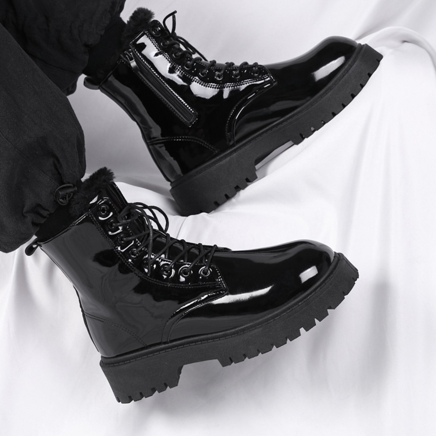 Sepatu bot pria berbulu hangat - Waterproof Winter Boot ulasan dan harga