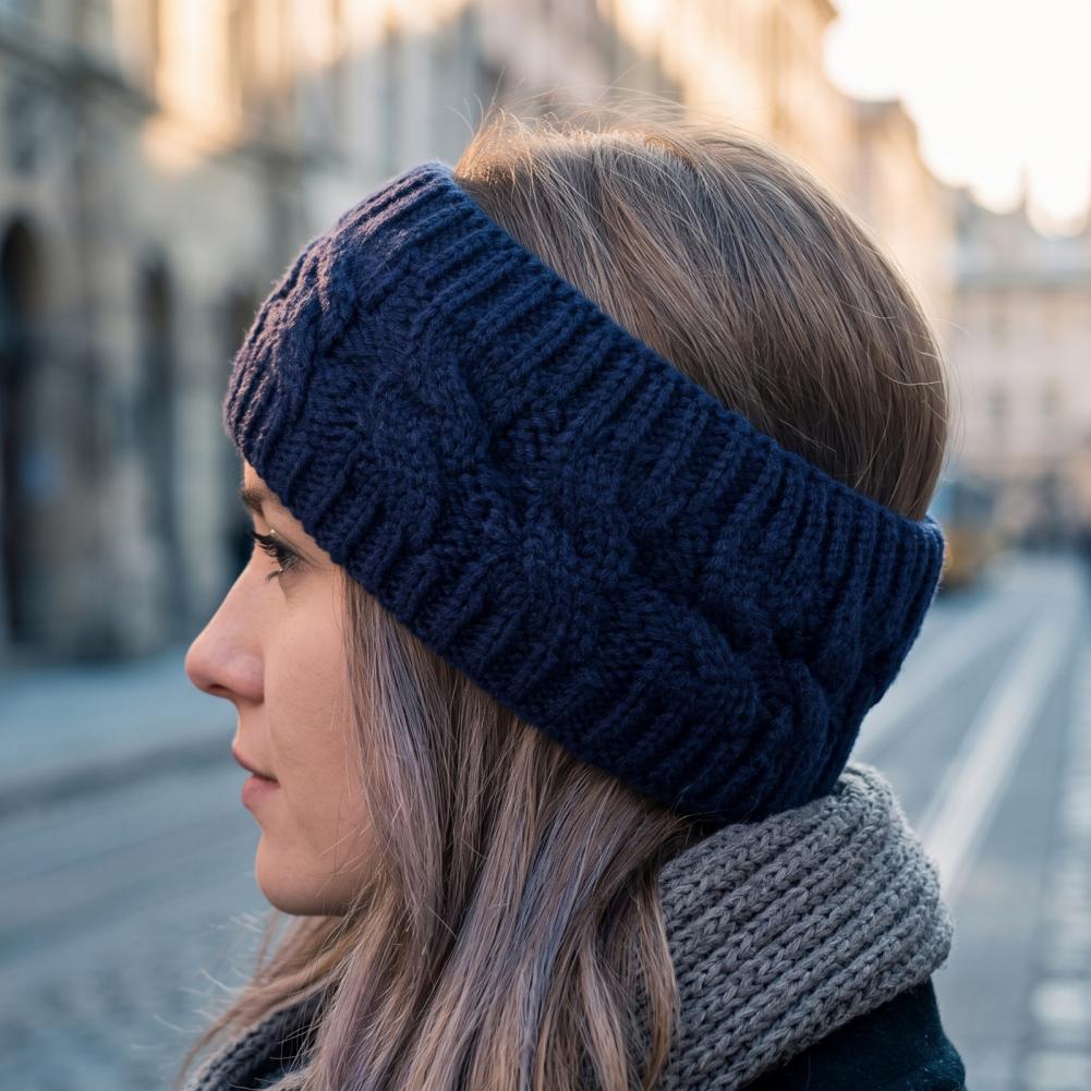 Bando Rajut Musim Dingin untuk - Fleece Ear Warmer Band ulasan dan harga