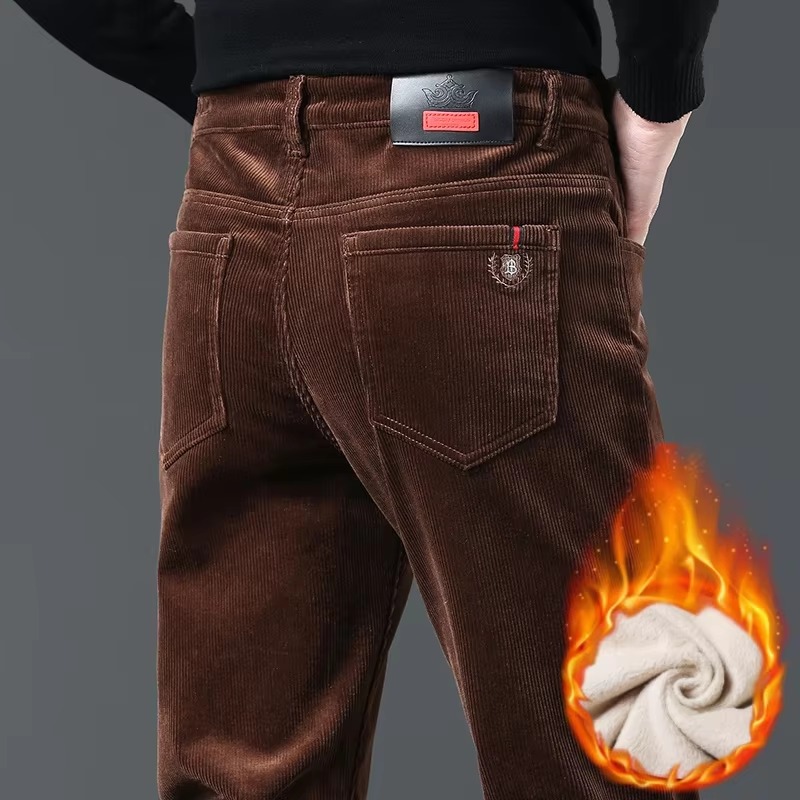 Celana Corduroy Pria, Lapisan  - Corduroy Pant Warm ulasan dan harga