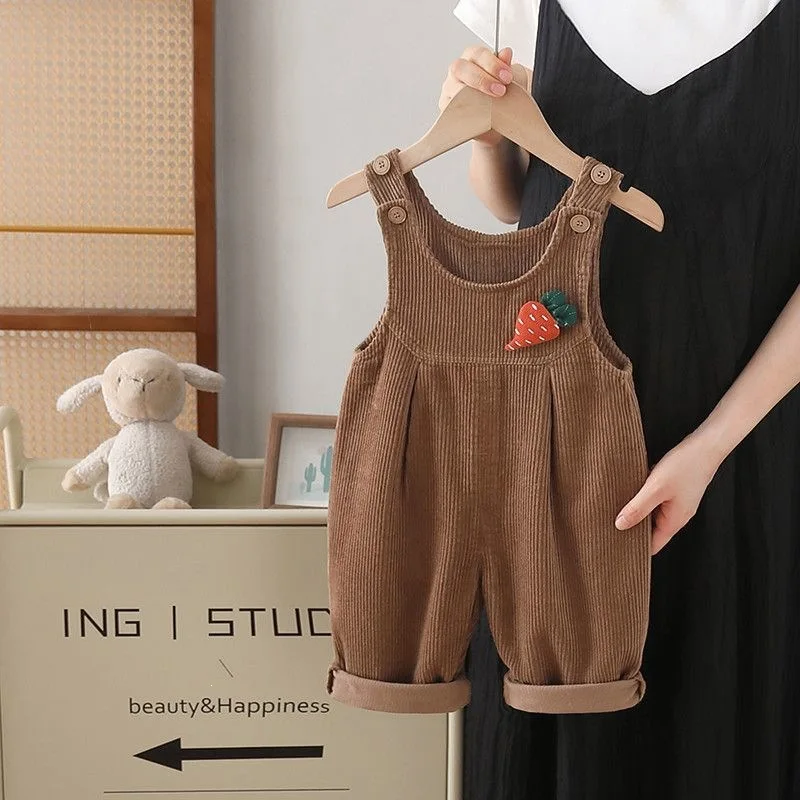 Celana Overall Bayi Musim Gugu - Corduroy Pant Warm ulasan dan harga