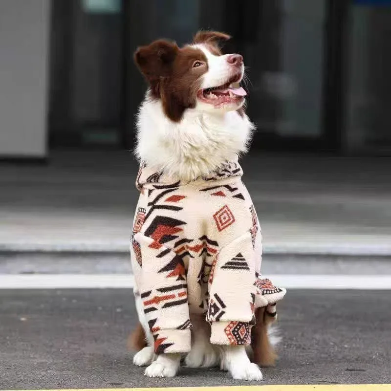 Jaket Anjing Berkerudung, Hood - Sherpa Hoodie Fleece ulasan dan harga