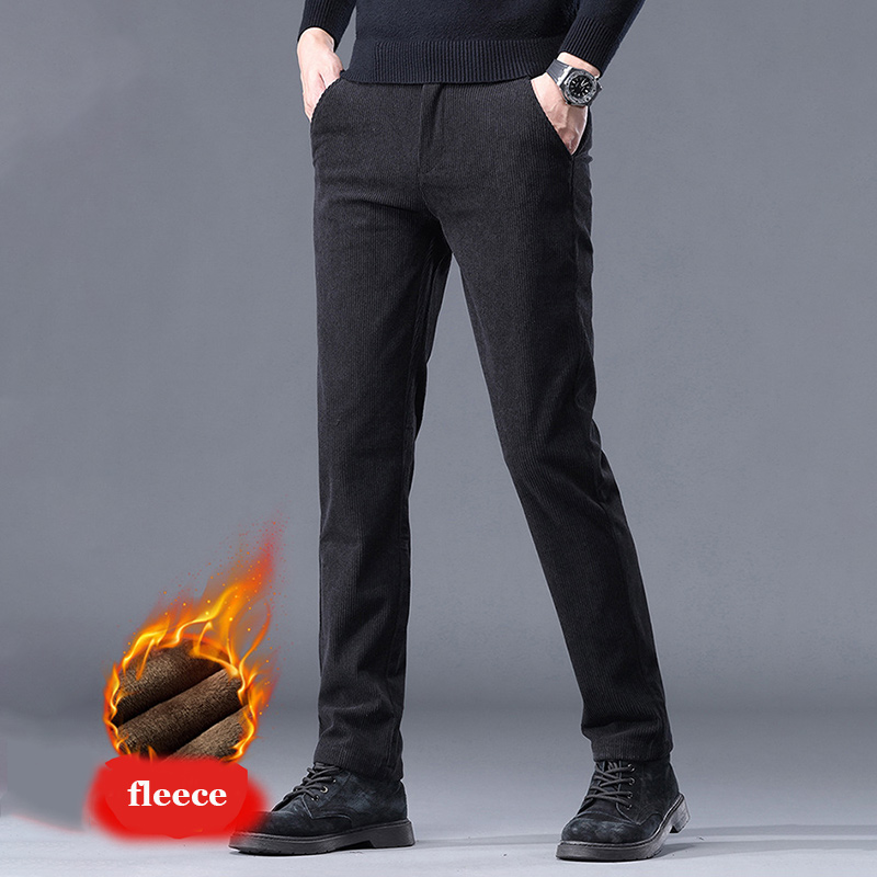 Celana Bisnis Pria Tebal Hanga - Corduroy Pant Warm ulasan dan harga